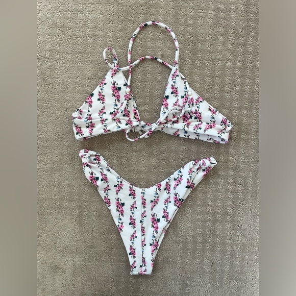 Skatie Swimsuit & Shorts- Top is Small, Bottoms are XS - Picture 2 of 3